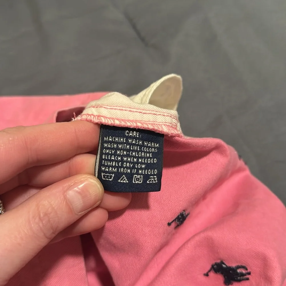 Vintage Polo Ralph Lauren Sport Skirt Womens 8 Pink Embroidered Pony Preppy 32" - Picture 4 of 4